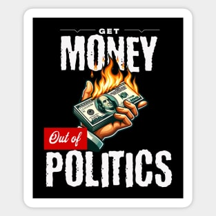 Get Money Out of Politics Sticker
